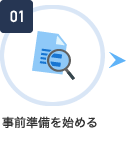 事前準備を始める