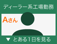ディーラー系工場勤務　Aさんのある一日（参考例）